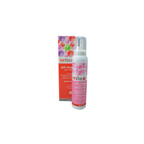 Dharma Research 56-00100 Ionite-F 1.23% APF Dental Foam Bubble Gum 130 mL Dharma Research 56-00100 Ionite-F 1.23% APF Dental Foam Bubble Gum 130 mL